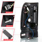 ANZO 1994-2001 Dodge Ram 1500 LED Taillights Plank Style Black w/Smoke Lens 311340