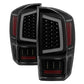 SPYDER xTune 16-18 Toyota Tacoma Light Bar LED Tail Lights - Black Smoked (ALT-JH-TTA16-LBLED-BSM) 9041693