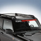Ford Racing Ford Performance Bronco Windshield Banner - White/Red M-1820-BRR