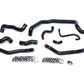 HPS Black Reinforced Silicone Radiator and Heater Hose Kit Coolant Mini 07-11 Cooper S R56 1.6L Turbo Manual Trans