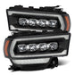 AlphaRex 19-21 Ram 2500 NOVA LED Proj Headlights Plank Style Black w/Activ Light/Seq Signal/DRL 880553 *Discontinued