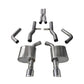 Corsa Performance 15-16 Dodge Charger SRT/Scat Pack/R/T 6.4L Polished Xtreme Cat-Back