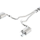 Borla Cat Back 15-17 Ford Mustang 3.7L V6 MT/AT 2.25in Pipe 4in Single Round Rolled Tips 140587