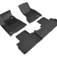 3D MAXpider 17-18 Maserati Levante Kagu Floor Mat- Black R1 R2 L1MR00401509