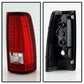 SPYDER Xtune Chevy Silverado 1500/2500/3500 99-02 LED Tail Lights Red Clear ALT-ON-CS99-LED-RC 5008831