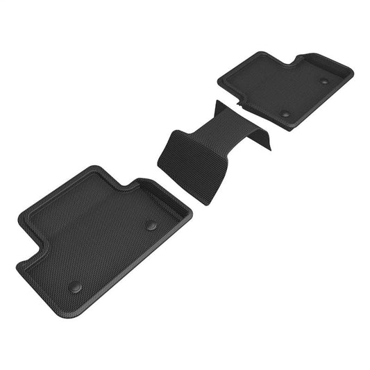 3D MAXpider BMW i5 (G60) 23-25 / 5 SERIES (G60) Kagu 2nd Row Floormat - Black L1BM15421509