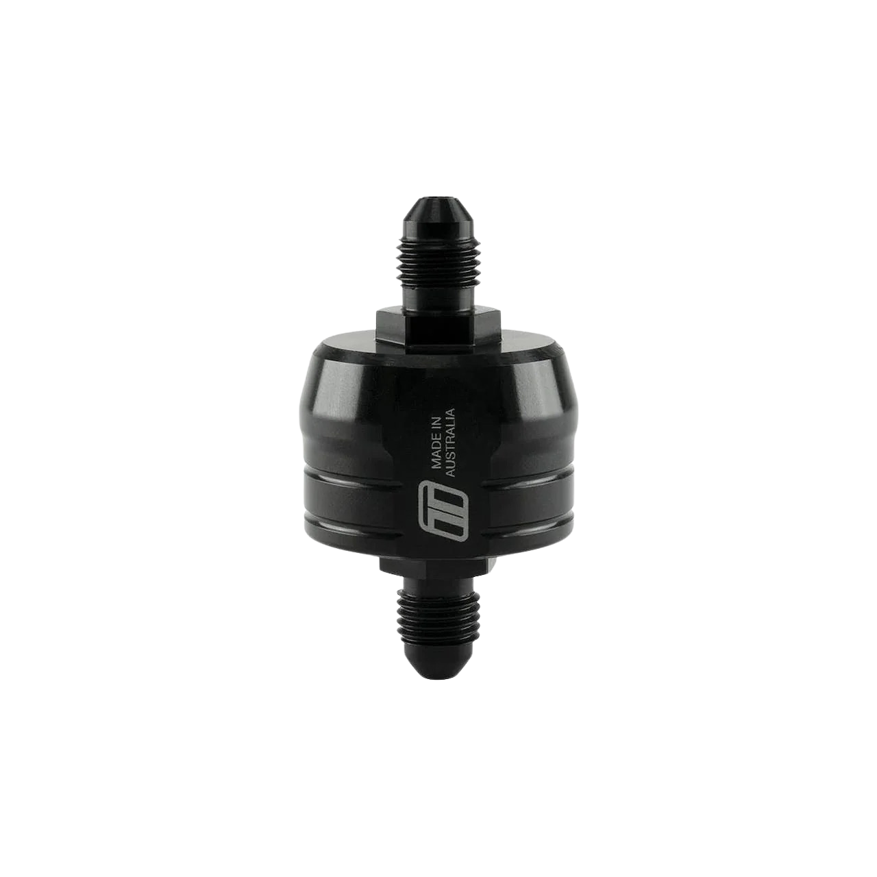 Turbosmart 44um 4AN Banjo Inlet 4AN Female Outlet Turbo Mounted Small Oil Filter