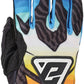 Answer 24 Aerlite Drip Gloves Black/White/Rainbow Youth - Medium 442833