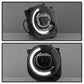 SPYDER xTune 15-17 Jeep Renegade Light Bar DRL Projector Headlights -Black (PRO-JH-JREN-LBDRL-BK) 9039720
