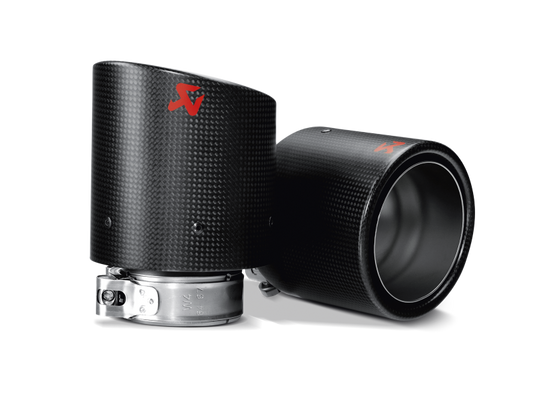 Akrapovic 09-12 Volkswagen Golf GTD (VI) Tail Pipe Set (Carbon) TP-VWGMK6-CA