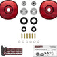 Camburg 19-24 Chevrolet Silverado 1500 2in. Front Spring Preload Spacer Kit (Red) CAM-210109