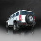 Corsa 06-08 Hummer H3 3in Cat-Back Dual Rear w Single 4in Black Pro-Series Tips 14212BLK