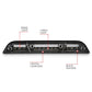 ANZO 15-20 Ford F-250 - F-550 LED Third Brake Light - Black Housing/Clear Lens 531111