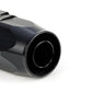HPS Performance Products Compression Double Swivel Hose End to AN Female, Aluminum, Black