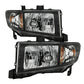 SPYDER Xtune Honda Ridgeline 06-13 Crystal Headlights Black HD-JH-HRID06-AM-BK 9025495