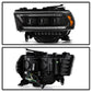 SPYDER 19-22 Dodge Ram 2500/3500 (Halogen Model Only) Proj. Headlights (PRO-YD-DR19HDHALAP-SEQ-BK) 5088604