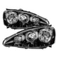 SPYDER Xtune Acura Rsx 2005-2006 OEM Style Headlights -Black HD-JH-ARSX05-AM-BK 9029516