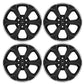 Ford Racing 15-23 F-150 22in Wheel Kit - Black w/Machined Face M-1007K-S2295B