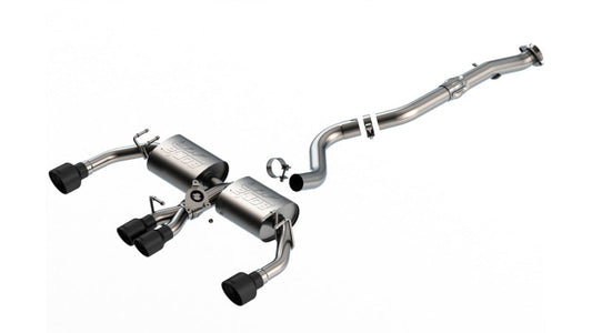 Borla 23-24 Toyota GR Corolla ATAK Cat Back System w/ Black Tips 140942CB