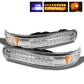 SPYDER Xtune Chevy Silverado 99-02 LED Amber Bumper Lights Chrome CBL-CS99-LED-E 5014573