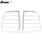 2002-2005 Ford Explorer Chrome 2PCS Rear Tail Lights Bezel Covers ABS