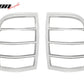 2002-2005 Ford Ranger Chrome 2PCS Rear Tail Lights Bezel Covers ABS