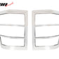 2005-2010 Jeep Grand Cherokee Chrome 2PCS Tail Lights Bezel Covers ABS