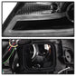 Spyder Audi A4 09-12 Projector Headlights Halogen Model Only - DRL LED Black PRO-YD-AA408-DRL-BK 5081544