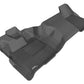 3D MAXpider 2011-2016 Ford F-250/350/450 Regular Cab Kagu 1st Row Floormat - Black L1FR06611509