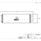 Aeromotive Filter In-Line AN-16 40 micron Stainless Steel 12363
