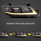 Toyota Camry 6th Gen XV40 Facelift Regular Models Sedan Projector Headlights Upgrade (2009-2011)