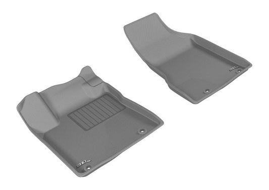 3D MAXpider 2015-2018 Nissan Murano Kagu 1st Row Floormat - Gray L1NS08311501