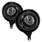 Spyder 05-16 Nissan Frontier Metal Chrome Bumper ONLY OEM Fog Lights w/Switch - Clear (FL-NF05-M-C) 5084972