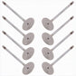 Ford Racing Coyote 5.2L Lightweight Intake Valve - Set of 8 M-6507-M52
