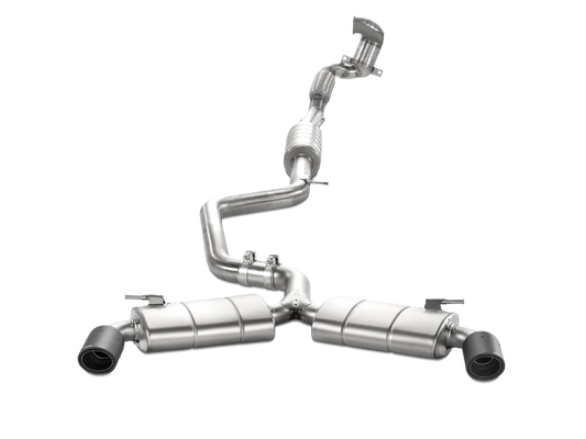 Akrapovic 13-17 Volkswagen Golf GTI (VII) Evolution Line w/ Cat (Titanium) w/ Carbon Tips S-VW/T/1