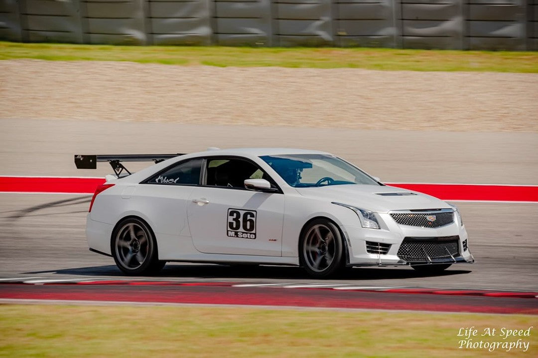 Cadillac ATS-V GT250 Carbon Fiber Adjustable Wing 2016-2019