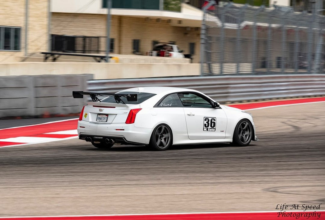Cadillac ATS-V GT250 Carbon Fiber Adjustable Wing 2016-2019