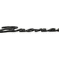 Ford Racing 2021+ Bronco Classic Script Fender Badges - Matte Black (Pair) M-1447-BSMB