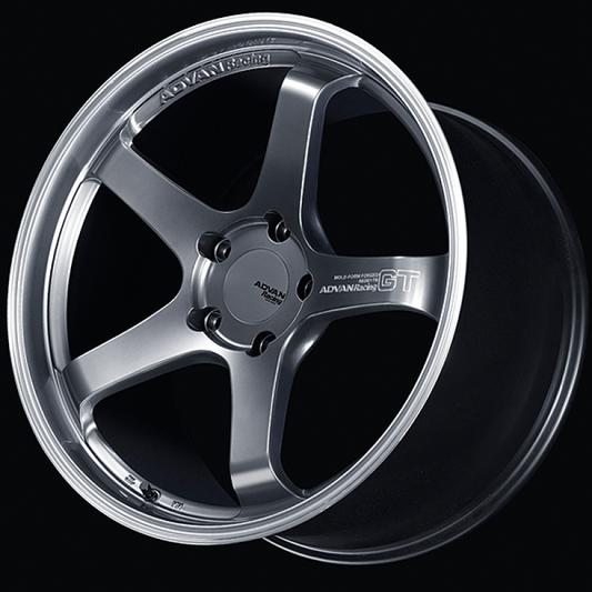 Advan GT for Porsche 19x11.0 / +60 Off / 5x130 / 71.6mm Bore / Machining and Hyper Platinum Black YAQ9M60PMPB