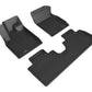 3D MAXpider 2021 Ford Mustang Mach-E Kagu 1st & 2nd Row Floormat - Black L1FR13801509