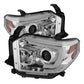 Spyder Toyota Tundra 2014-2016 Projector Headlights Light Bar DRL Chrome PRO-YD-TTU14-DRL-C 5080141
