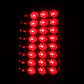 Anzo 2008-2015 Ford F-250 LED Taillights Red/Clear