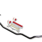 Belltech 83-97 Nissan Pickup 1" Front Swaybar