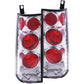 Anzo 1996-2002 Gmc Savana Taillights Chrome