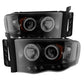 Spyder Dodge Ram 1500 02-05 03-05 Projector Headlights CCFL Halo LED Blk Smke PRO-YD-DR02-CCFL-BSM 5078797