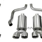 Corsa Performance 2.5" Dual Rear Exit Cat-Back Exhaust System with Twin 3.5" Tips 