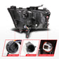 ANZO 19-24 RAM 1500 (New Body/OE Halogen) Full LED Proj Headlights DRL/SeqSig Black - Pass. Side 111628A-R