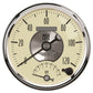 AutoMeter Gauge Tach/Speedo 5in. 120MPH & 8K RPM Elec. Program. Prestige Antq. Ivory 2090