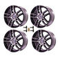 Ford Racing Mustang BOSS 302S 19X9 Front 19X10 Rear Wheel Set with TPMS Sensor Kit M-1007KIT-DC19910LGB