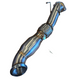 SPDZ1 13+ Ford Focus ST Down Pipe w/ High Flow Cat
